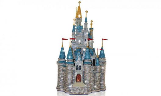 $40,000 Limited Edition Swarovski Studded Cinderella Castle