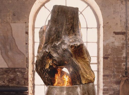 Ascendance – $750,000 Petrified Wood Fireplace