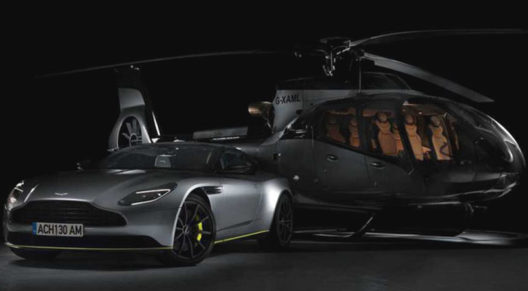 Aston Martin And Airbus Introduced Helicopter