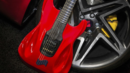 Fender Stratocaster Inspired by Saleen S1 Sports Car