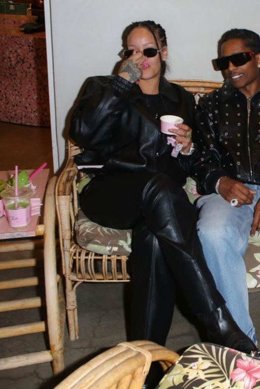 Rihanna and ASAP Rocky having a romantic time in Los Angeles