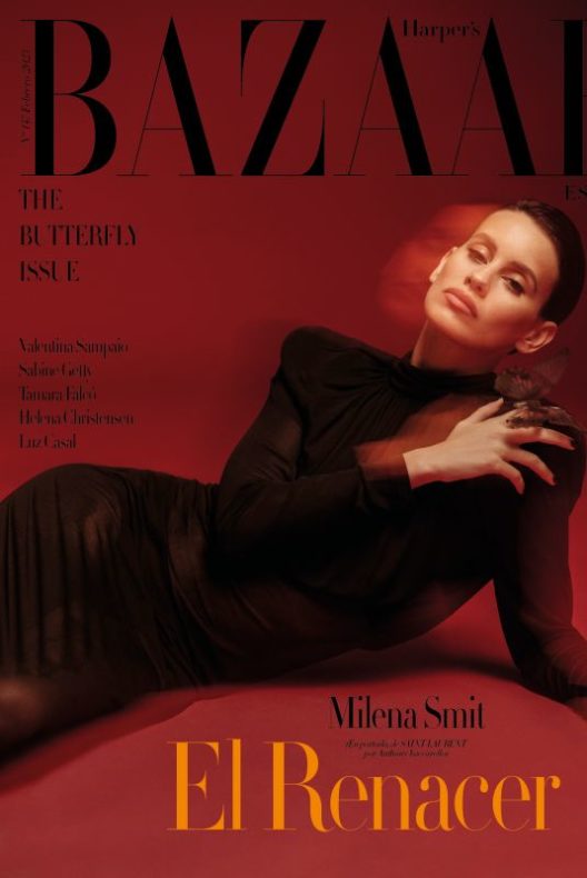 Milena Smit – Harper’s Bazaar Spain The Butterfly Issue, February 2023