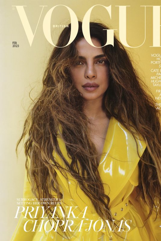 Priyanka Chopra - UK Vogue, February 2023